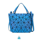 Luminous bao big bag Holographic reflective geometric bags for women 2020 Quilted Shoulder Bags female Handbags bolsa feminina