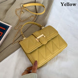 New Rivet Chain Small Crossbody Bags For Women 2021 Shoulder Messenger Bag Lady Luxury Handbags 2021