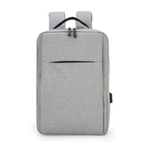 2021 men's laptop backpack for men anti theft waterproof canvas backpack boys school travel backpack for teenager with charging